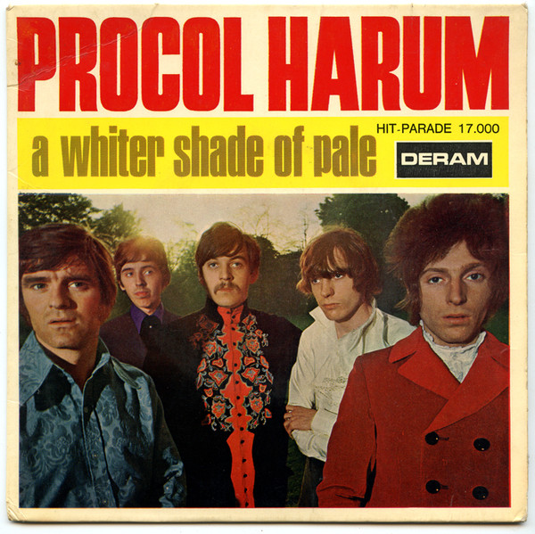 Cover Procol Harum - A Whiter Shade Of Pale (7, Single, RP) Schallplatten Ankauf