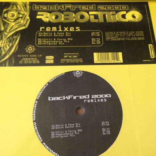 Cover Backfired 2000 Remixes Schallplatten Ankauf