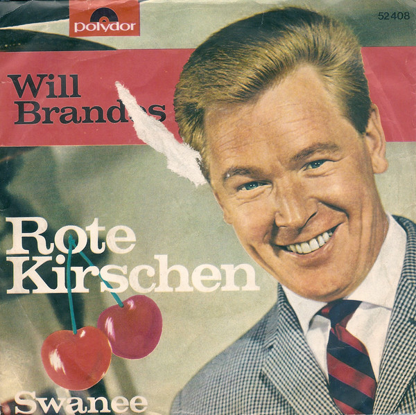 Cover Will Brandes - Rote Kirschen (7, Single, Mono) Schallplatten Ankauf