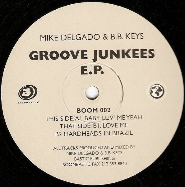 Cover Mike Delgado & B.B. Keys - Groove Junkees E.P. (12, EP) Schallplatten Ankauf