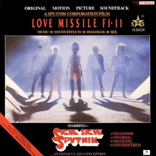 Cover Sigue Sigue Sputnik - Love Missile F1-11 (Original Motion Picture Soundtrack) (12, Single, S/Edition) Schallplatten Ankauf