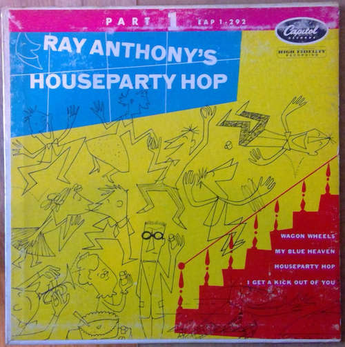 Cover Ray Anthony And His Orchestra* - Ray Anthony's Houseparty Hop Part 1 (7, EP) Schallplatten Ankauf