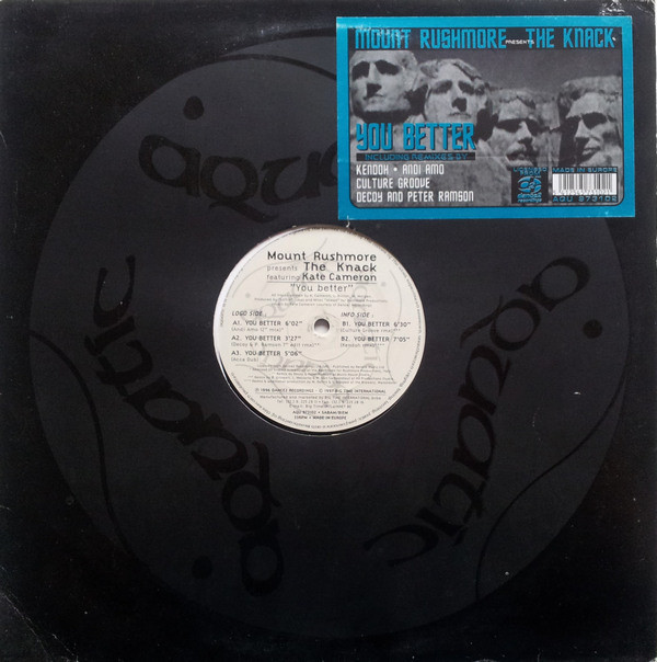 Cover Mount Rushmore Pres. The Knack - You Better (12) Schallplatten Ankauf