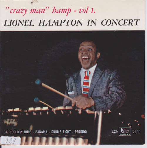 Cover Lionel Hampton - Lionel Hampton In Concert (Crazy Man Hamp - Vol 1.) (7, EP) Schallplatten Ankauf