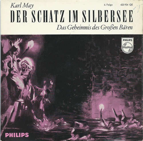 Cover Karl May - Der Schatz Im Silbersee - 6. Folge - Das Geheimnis Des Großen Bären (7, Mono) Schallplatten Ankauf