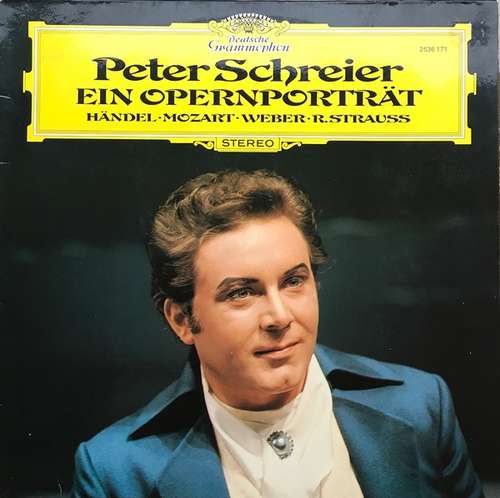 Cover Peter Schreier - Ein Opernporträt, Händel, Mozart, Weber, R.Strauss (LP, Album) Schallplatten Ankauf