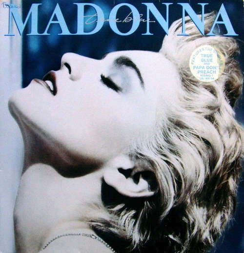 Cover Madonna - True Blue (LP, Album, Tel) Schallplatten Ankauf