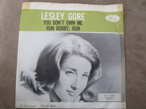 Cover Lesley Gore - You Don't Own Me / Run Bobby, Run (7, Single) Schallplatten Ankauf