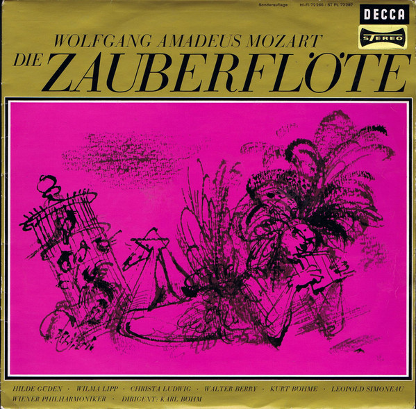 Cover Wolfgang Amadeus Mozart - Die Zauberflöte (LP, S/Edition) Schallplatten Ankauf