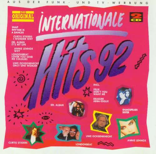 Cover Various - Internationale Hits 92 (2xCD, Comp) Schallplatten Ankauf