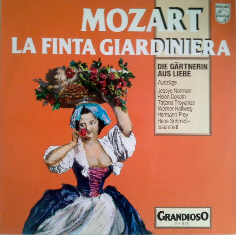 Cover Mozart* - La Finta Giardiniera / Die Gärtnerin Aus Liebe, Auszüge (LP, Smplr) Schallplatten Ankauf