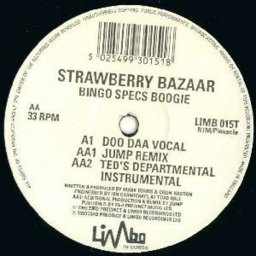 Cover Strawberry Bazaar - Bingo Specs Boogie (12) Schallplatten Ankauf