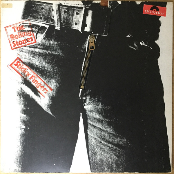 Cover The Rolling Stones - Sticky Fingers (LP, Album, M/Print) Schallplatten Ankauf