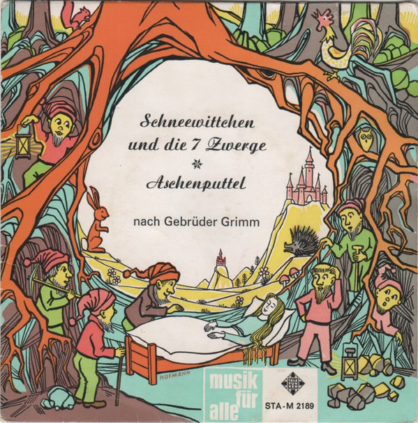 Cover Gebrüder Grimm - Schneewittchen Und Die 7 Zwerge - Aschenputtel (7, EP) Schallplatten Ankauf