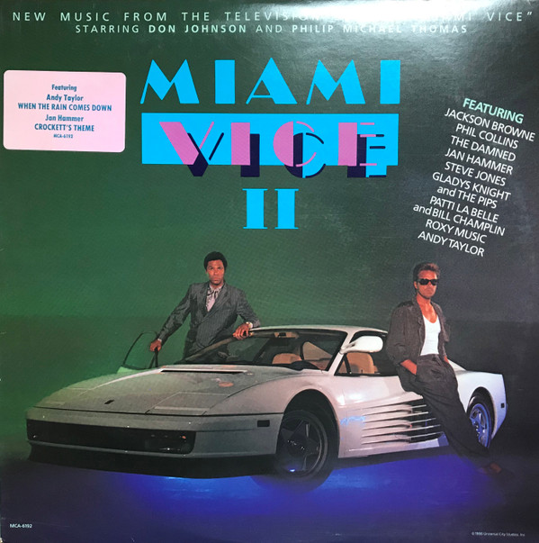 Cover Various - Miami Vice II (New Music From The Television Series, Miami Vice) (LP, Album, Comp, Pin) Schallplatten Ankauf