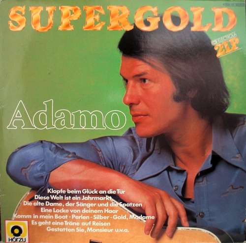 Cover Adamo - Supergold (2xLP, Comp) Schallplatten Ankauf