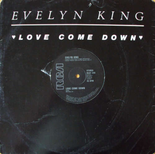 Cover Evelyn King - Love Come Down (12, Single) Schallplatten Ankauf
