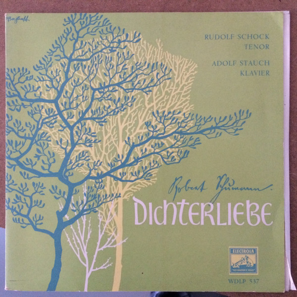 Cover Robert Schumann, Rudolf Schock, Adolf Stauch - Dichterliebe (10, Mono) Schallplatten Ankauf