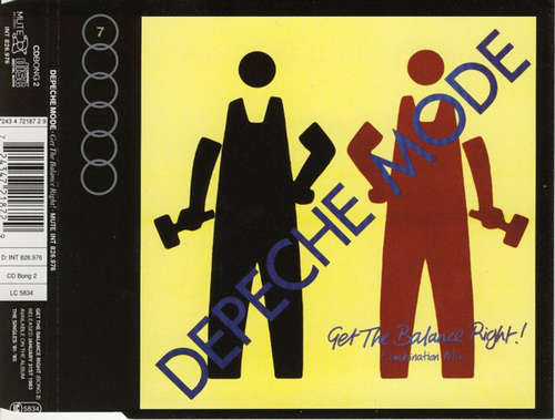 Cover Depeche Mode - Get The Balance Right! (CD, Single, RE) Schallplatten Ankauf