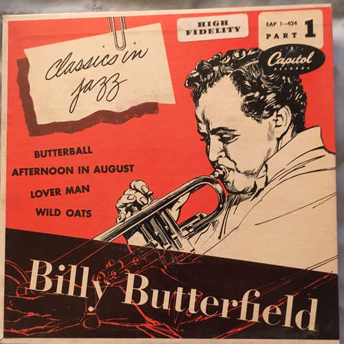 Cover Billy Butterfield - Classics In Jazz (7, EP) Schallplatten Ankauf