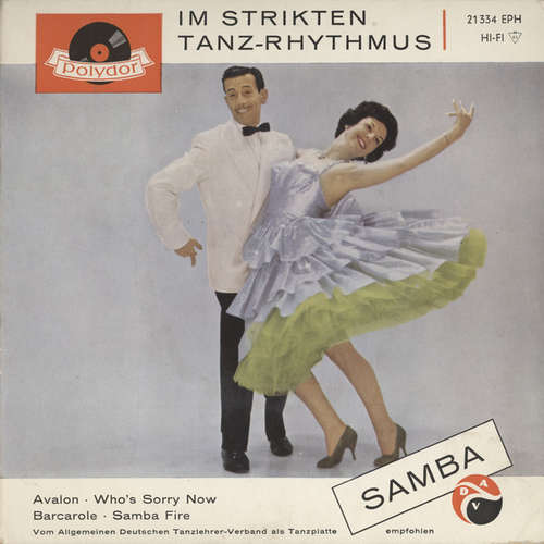 Cover Tanzorchester Horst Wende - Im Strikten Tanz-Rhythmus - Samba (7, EP, Mono) Schallplatten Ankauf