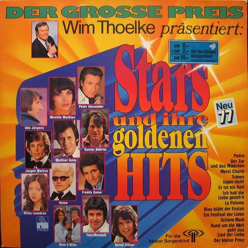 Cover Various - Der Grosse Preis - Wim Thoelke Präsentiert: Stars Und Ihre Goldenen Hits - Neu 77 (LP, Comp) Schallplatten Ankauf