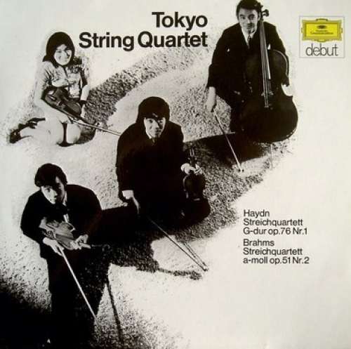 Cover Tokyo String Quartet - Haydn* / Brahms* - Streichquartett G-dur Op. 76 Nr.1 / Streichquartett a-moll Op. 51 Nr. 2 (LP, Album) Schallplatten Ankauf