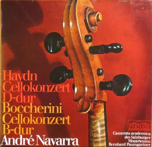 Cover André Navarra - Haydn Cellokonzert D-dur, Boccherini Cellokonzert B-dur (LP, Album) Schallplatten Ankauf