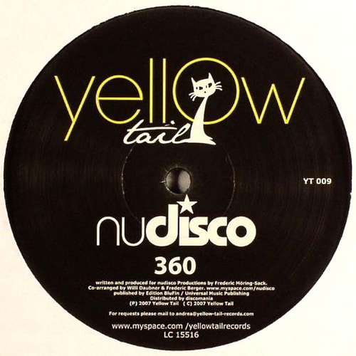 Cover Nudisco - 360 / Kickflip (12) Schallplatten Ankauf