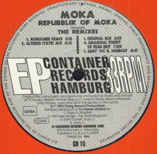 Cover Repubblik Of Moka (The Remixes) Schallplatten Ankauf