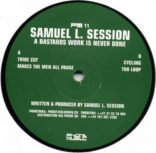 Cover Samuel L. Session* - A Bastards Work Is Never Done (12) Schallplatten Ankauf