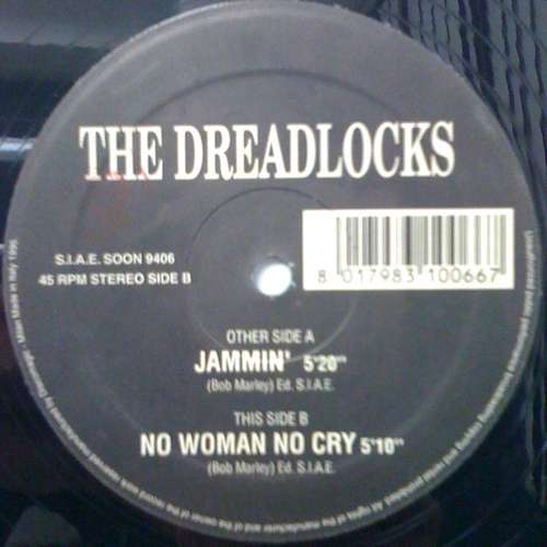 Cover The Dreadlocks - Jammin' / No Woman No Cry (12) Schallplatten Ankauf