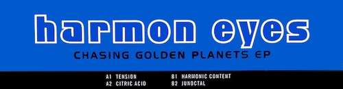 Cover Harmon Eyes - Chasing Golden Planets EP (12, EP) Schallplatten Ankauf