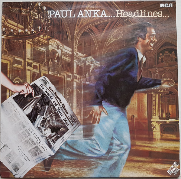Cover Paul Anka - Headlines (LP, Album) Schallplatten Ankauf