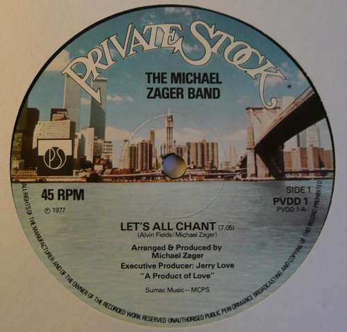 Cover The Michael Zager Band - Let's All Chant / Love Express (12) Schallplatten Ankauf