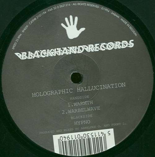 Cover Holographic Hallucination - Hypno (12) Schallplatten Ankauf