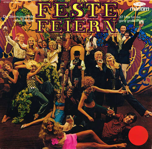 Cover Various - Feste Feiern - 37 Hits Für Die Ganz Große Party (LP, Album) Schallplatten Ankauf