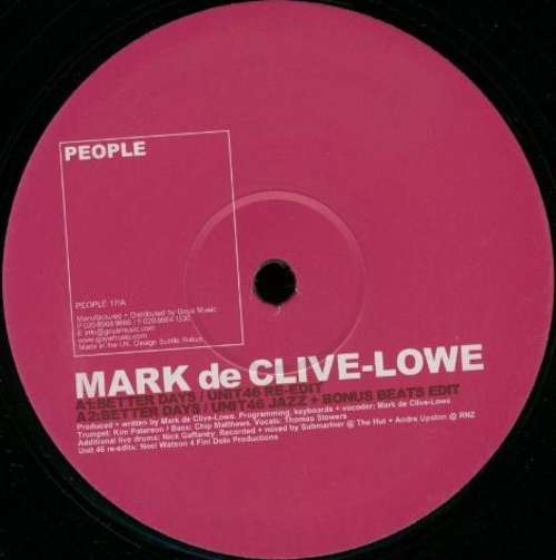 Cover Mark De Clive-Lowe - Better Days (12) Schallplatten Ankauf
