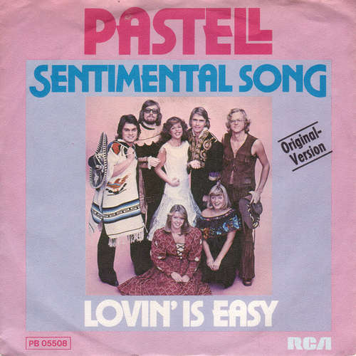 Cover Pastell (2) - Sentimental Song / Lovin' Is Easy (7, Single) Schallplatten Ankauf