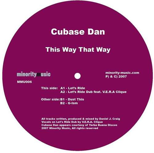 Cover Cubase Dan - This Way That Way (12) Schallplatten Ankauf