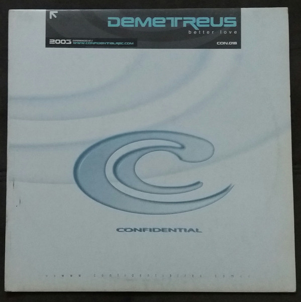Cover Demetreus - Better Love (12) Schallplatten Ankauf
