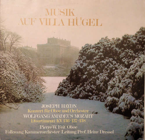 Cover Joseph Haydn, Wolfgang Amadeus Mozart - Musik Auf Villa Hügel (LP, Comp) Schallplatten Ankauf