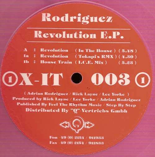 Bild Rodriguez - Revolution E.P. (12, EP, Pin) Schallplatten Ankauf