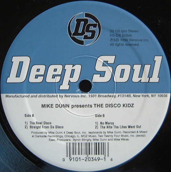 Cover Mike Dunn Presents The Disco Kidz - The Disco Kidz (12, EP) Schallplatten Ankauf