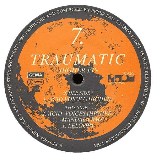 Cover Traumatic - Higher EP (12, EP) Schallplatten Ankauf