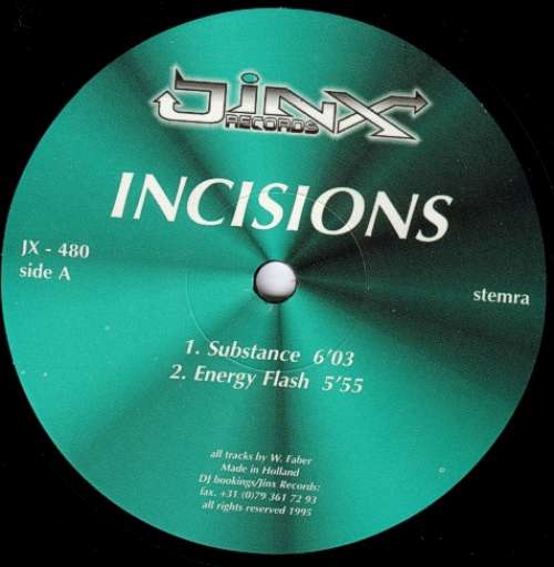 Cover Incisions - Substance (12) Schallplatten Ankauf