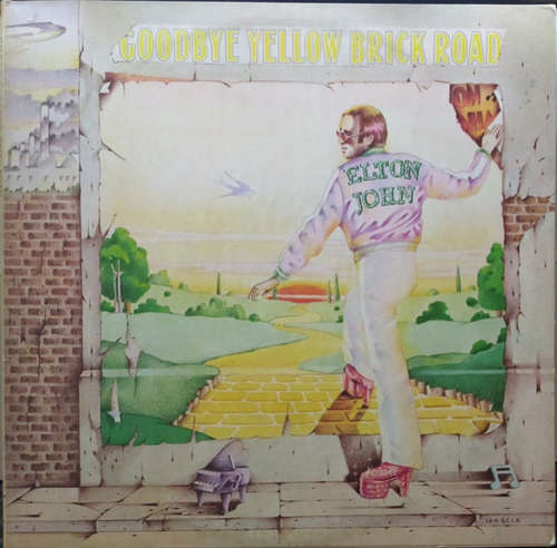 Cover Elton John - Goodbye Yellow Brick Road (2xLP, Album, RP, Tri) Schallplatten Ankauf