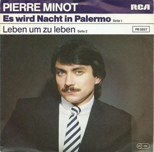 Cover Pierre Minot - Es Wird Nacht In Palermo (7, Single) Schallplatten Ankauf