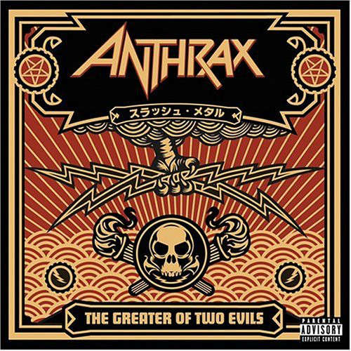 Cover Anthrax - The Greater Of Two Evils (2xLP, Album, RE) Schallplatten Ankauf