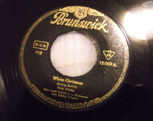 Cover Bing Crosby - White Christmas  -  God Rest Ye Merry Gentlemen (7, Single, Mono) Schallplatten Ankauf